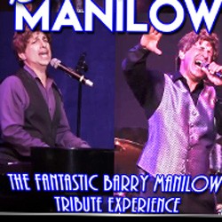 Barry Manilow tribute band performance