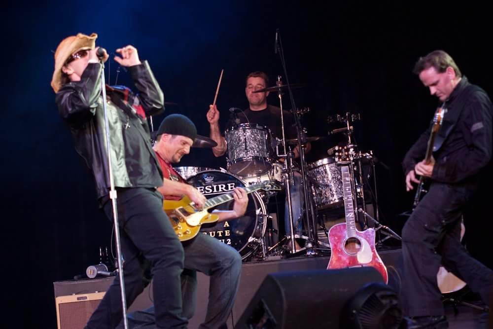U2 tribute show performance 6